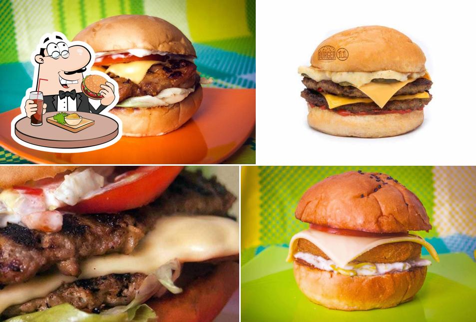 Order a burger at Burger 11