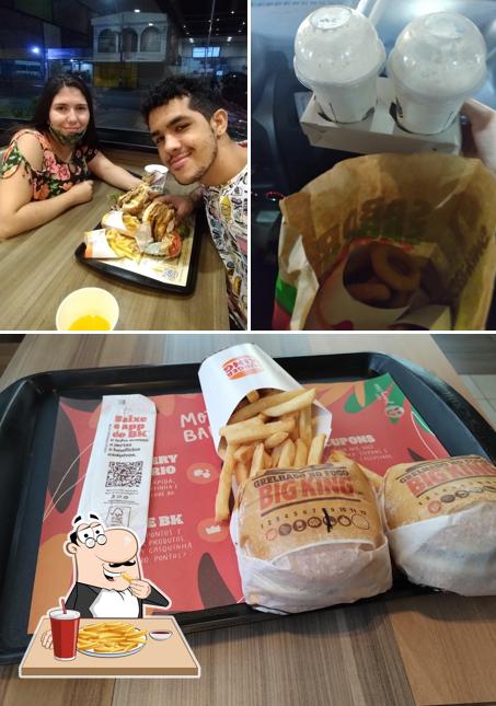 Batata frita em Burger King
