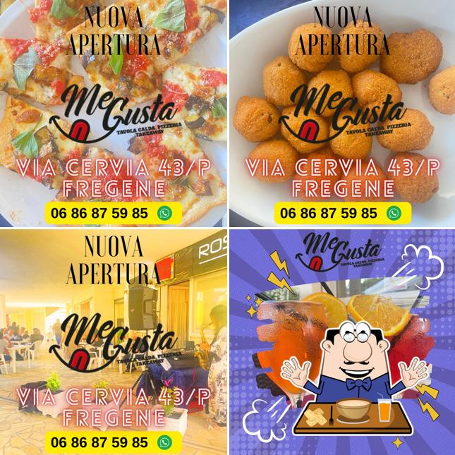 Tra le varie cose da Me Gusta si possono trovare la cibo e interni