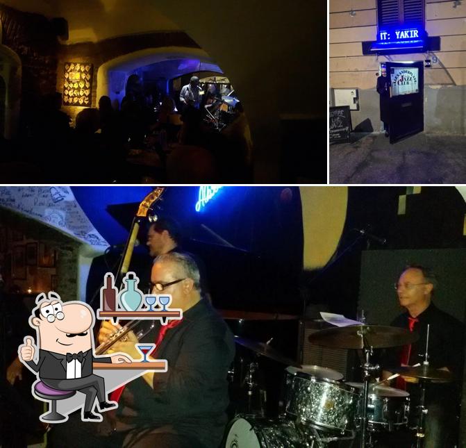 Gli interni di Alexanderplatz Jazz Club