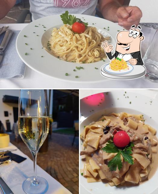 Spaghetti alla carbonara al Pizzeria Hofer