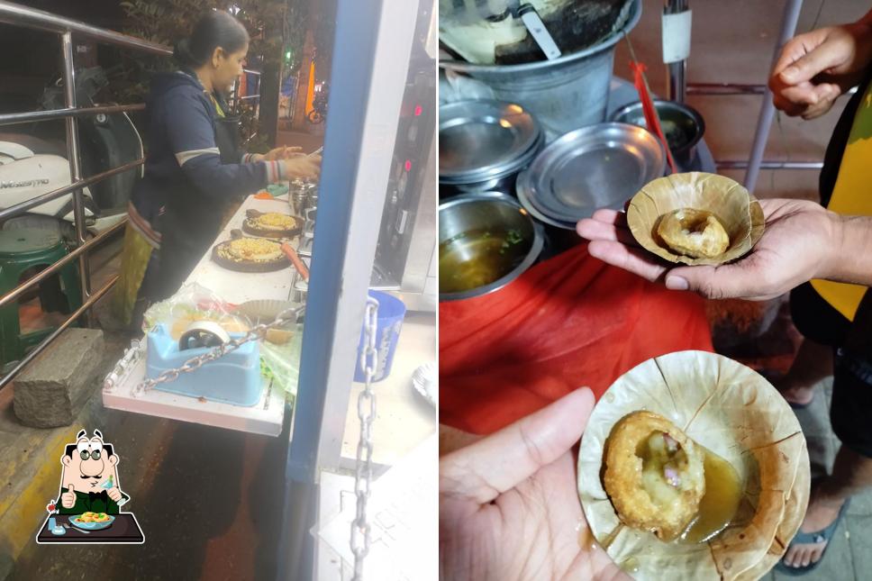Food at Appu pizza cart