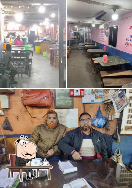 The interior of BABU BHAI HOTEL chicken and mutton biryani