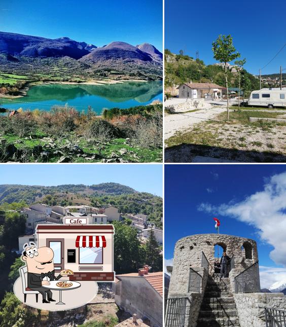 Gli esterni di Barrea Areasostacamper