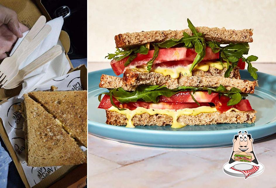 Club sandwich at Gourmet Health Box