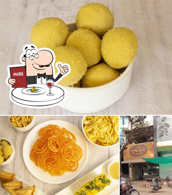 Gujarati Namkeen is distinguished by food and exterior