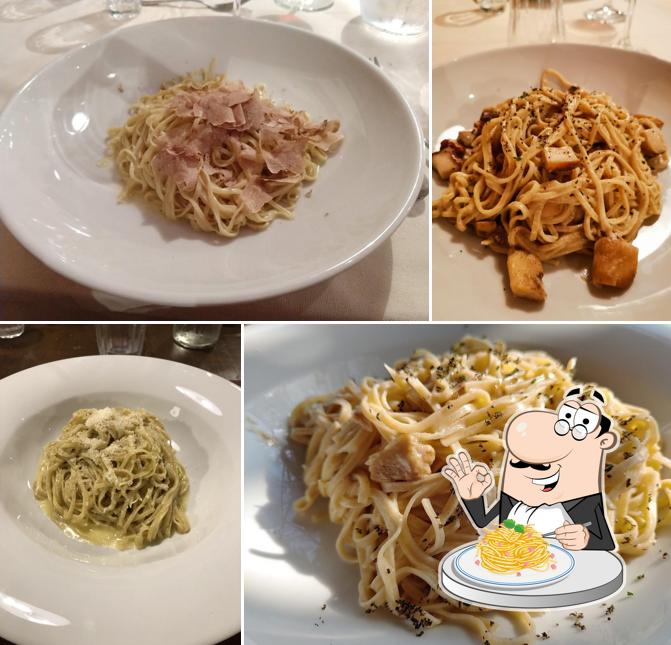 Spaghetti alla carbonara al Cantina del Rondò