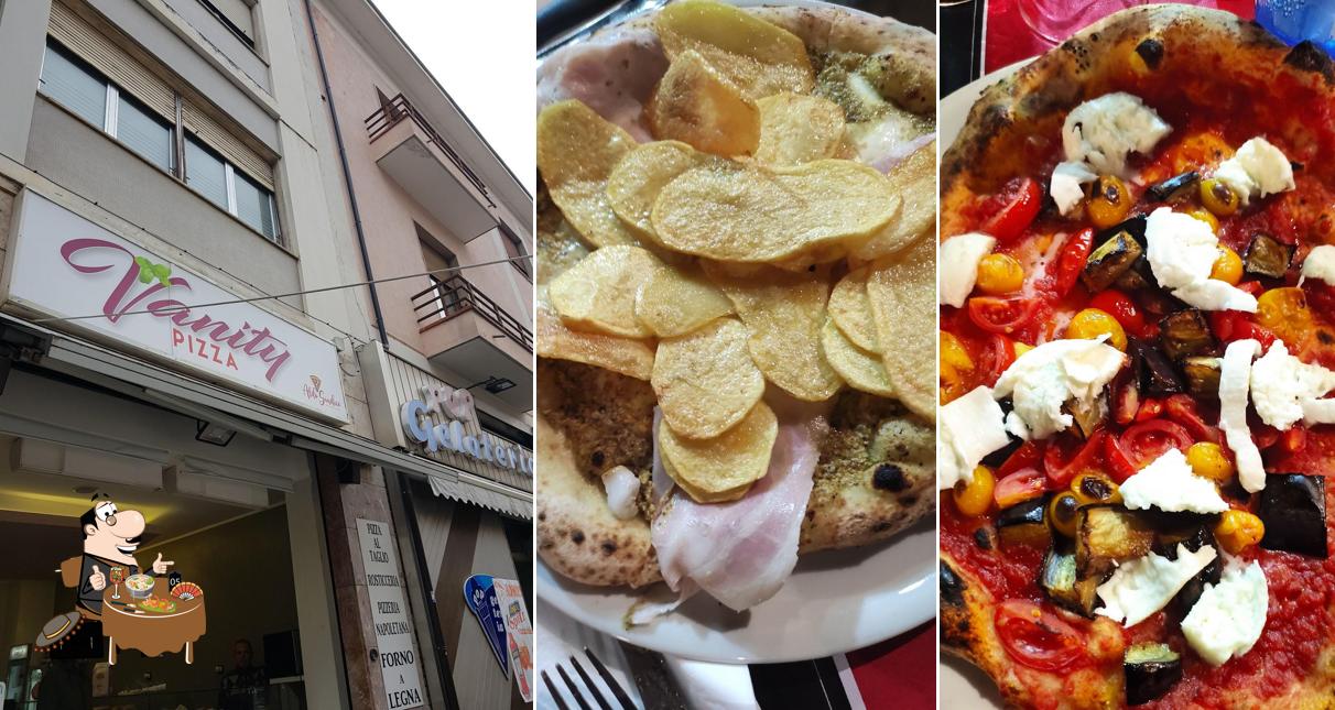 Cibo al Vanity Pizza