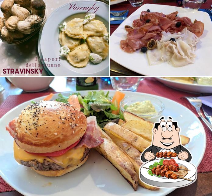 Platti al Ristorante enoteca StraVinSky