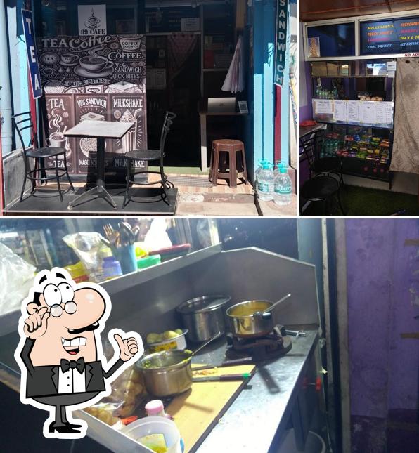 The interior of Jains Chai & Cafe