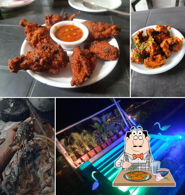 Chicken wings at Cool Garden family restaurant