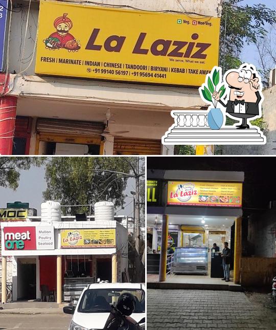 The exterior of LA LAZIZ
