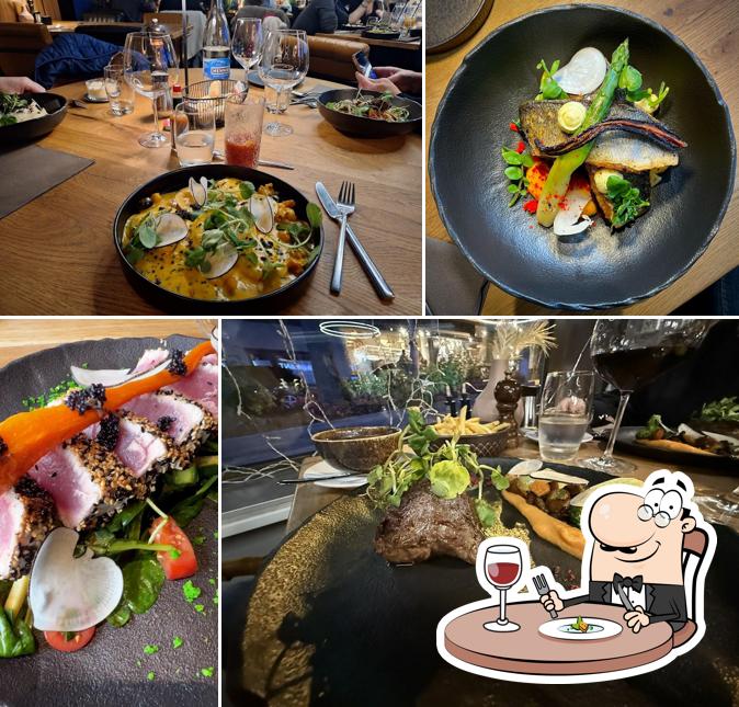 Burrata al Restaurant La Table de Montreux