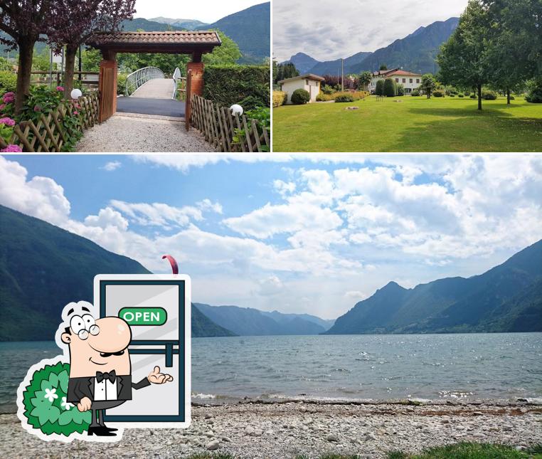 Goditi la vista dall'area esterna di Ristorante Refino