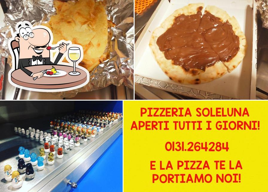 Platti al Pizzeria Soleluna