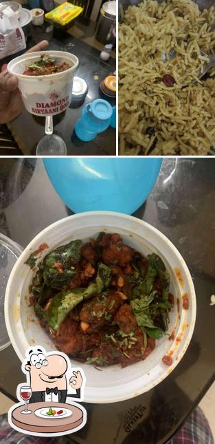 Food at Diamond biryani Point