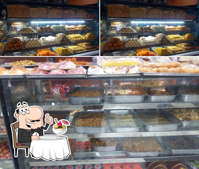 Iyengar bakery serves a variety of sweet dishes