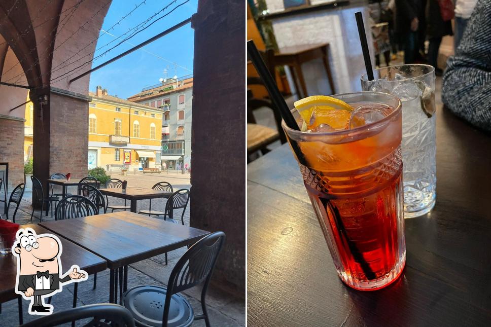 Gli interni di FAB Bistrò in Fabula