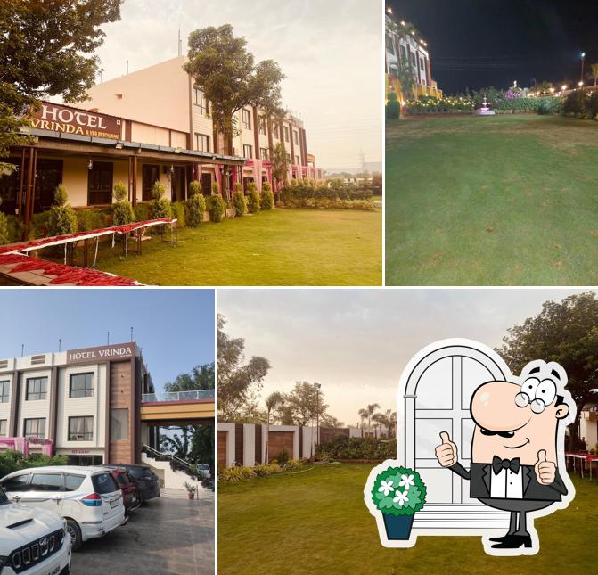 Check out how Hotel Vrinda looks outside