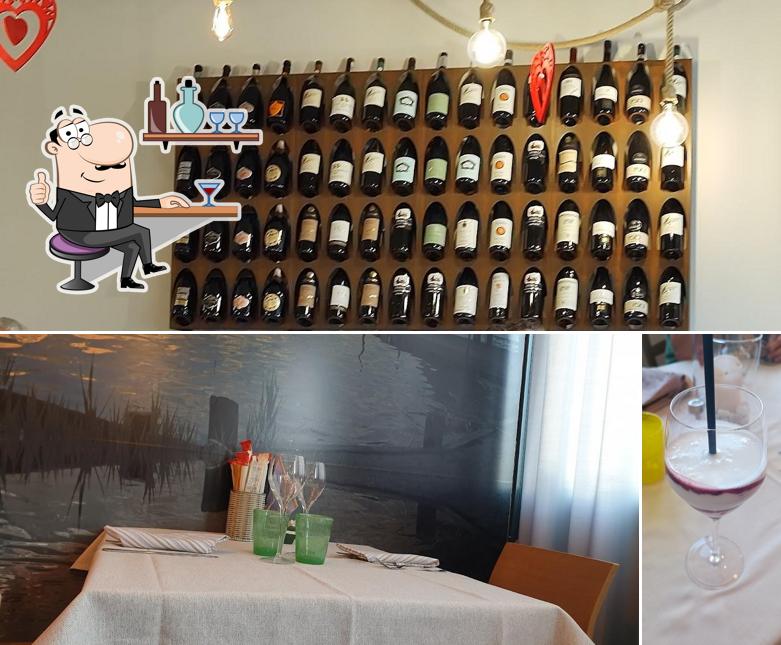 Tra le diverse cose da Al Confin si possono trovare la interni e bevanda