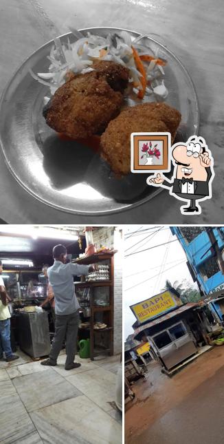 The interior of Bapi Restaurant
