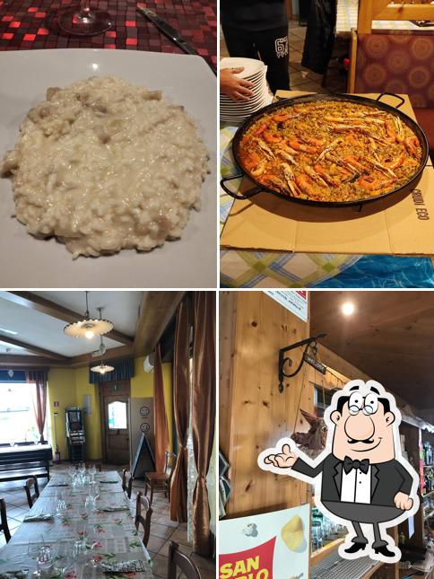 Questa è la immagine che mostra la interni e cibo di Bruja