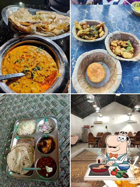 Chicken curry at Chokhi Dhani Sonipat