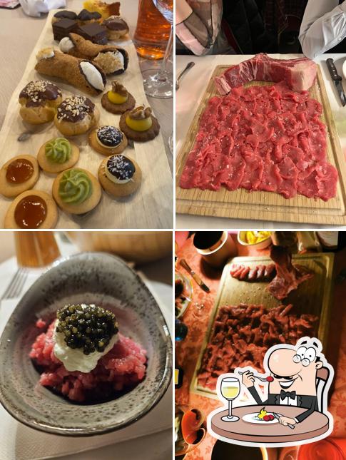 Platti al Trattoria Al Fogolare