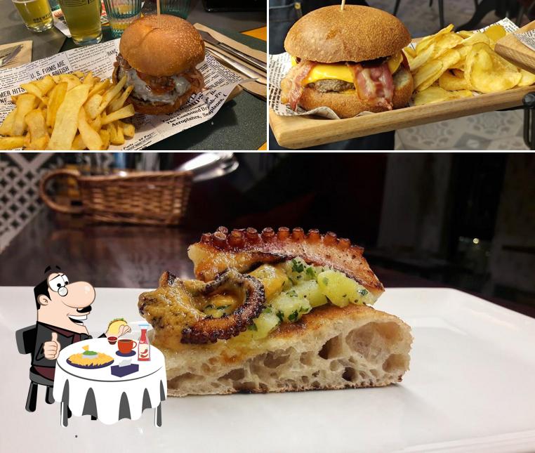 Ordina uno dei tipi di hamburger serviti a Storiedipinte Savena