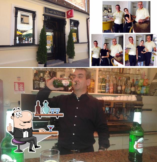 Gli interni di Caffe Bar "Royal"
