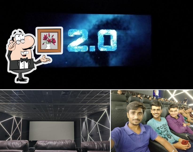 The interior of Meera Multiplex