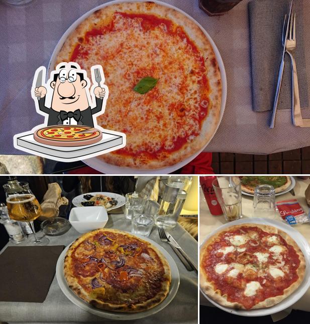 A Ristorante Pizzeria da Beppe, puoi assaggiare una bella pizza