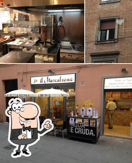 Gli interni di Il Mascalzone