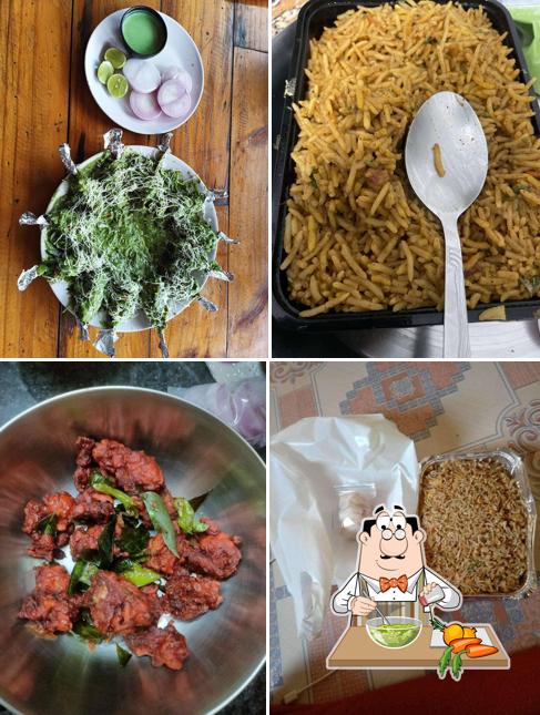 Seaweed salad at Kitchen's Badshah