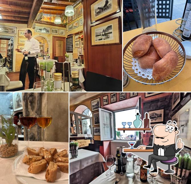Dai un'occhiata agli interni di Trattoria del Vapore