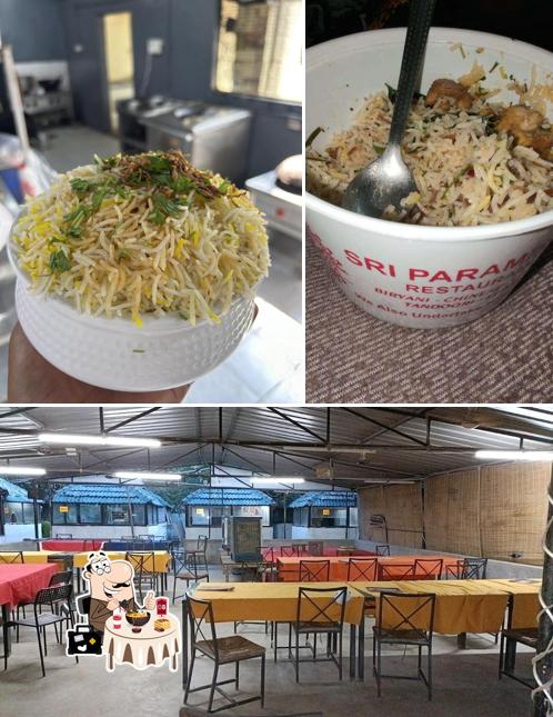 Sri Parampara Restaurant is distinguished by food and interior
