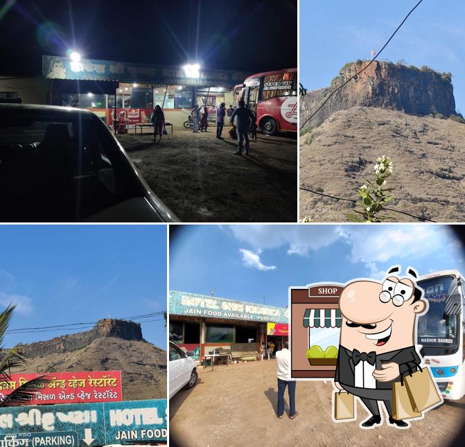 The exterior of Hotel Shree Krishna