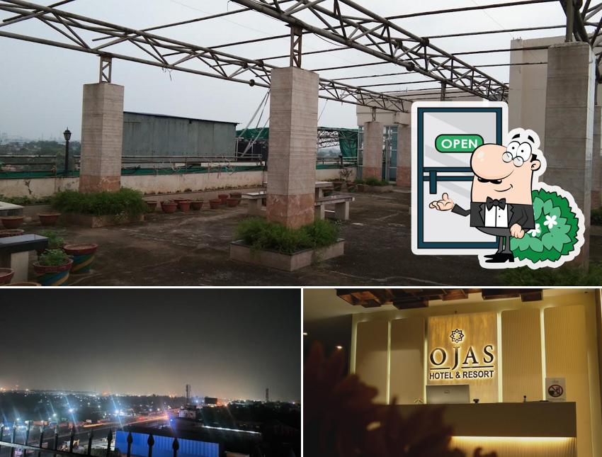 You can get some fresh air at the outside area of OJAS HOTEL & RESORT