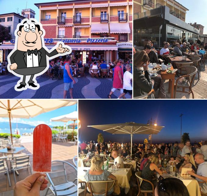 Gli interni di Café Gelateria Riviera