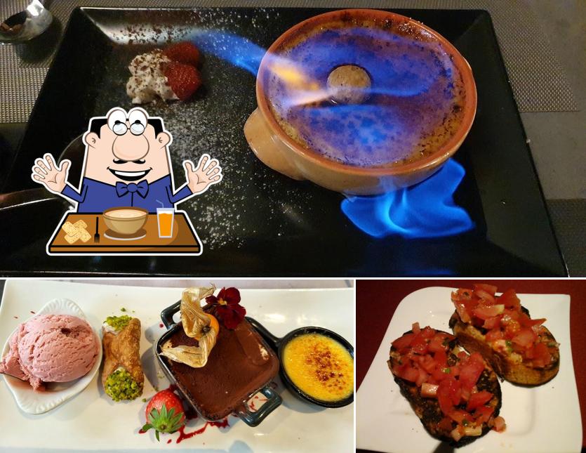 Creme brulee al Restaurant Il Bivio