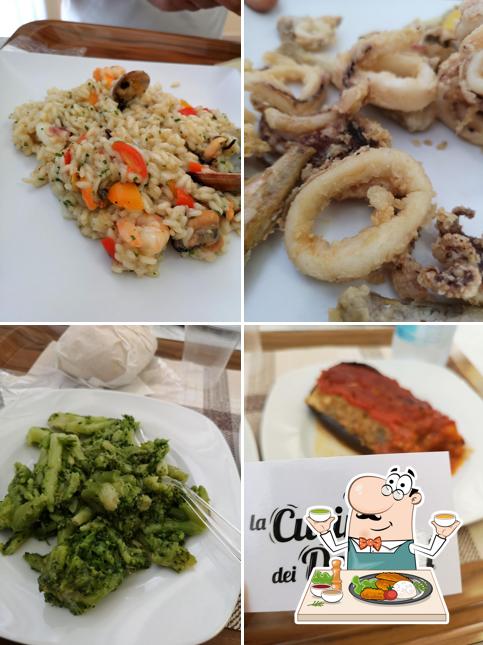 Calamari fritti al La Cucina Dei Desideri...gastronomia..self service