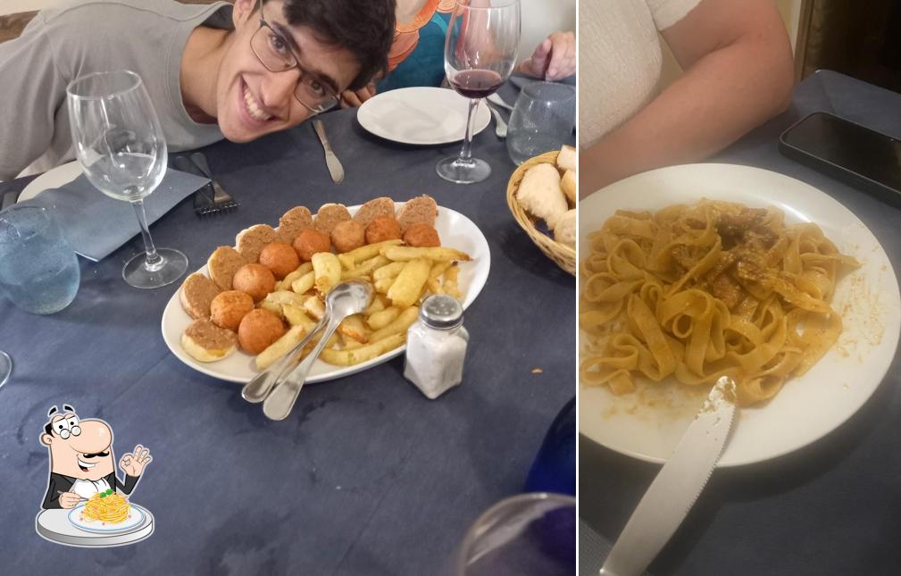 Spaghetti alla carbonara al Feñ