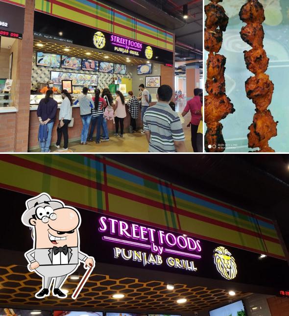The exterior of Street Foods By Punjab Grill Anna Nagar West