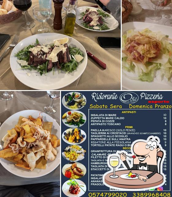 Platti al Ristorante Oste