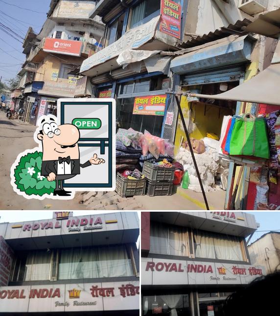 The exterior of Royal India