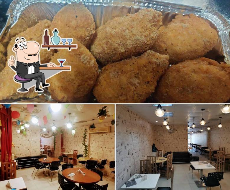 The Red Circle is distinguished by interior and food