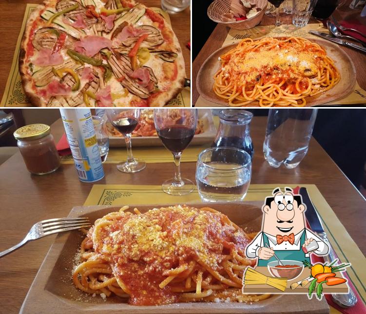 Spaghetti alla bolognese al Trattoria Romana La Lupa