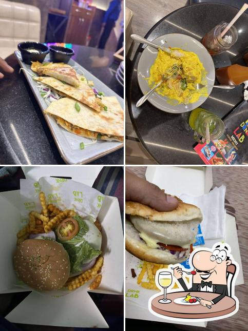 Meals at Drnk Lab, Connaught Place