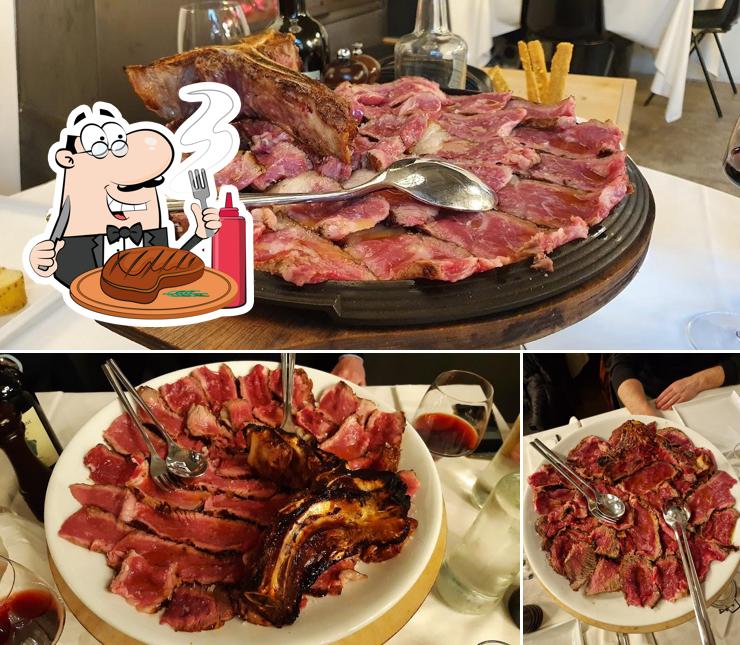 Prenditi i piatti di carne a EnOsteria da Andrei Carne 7910 TH Thiene