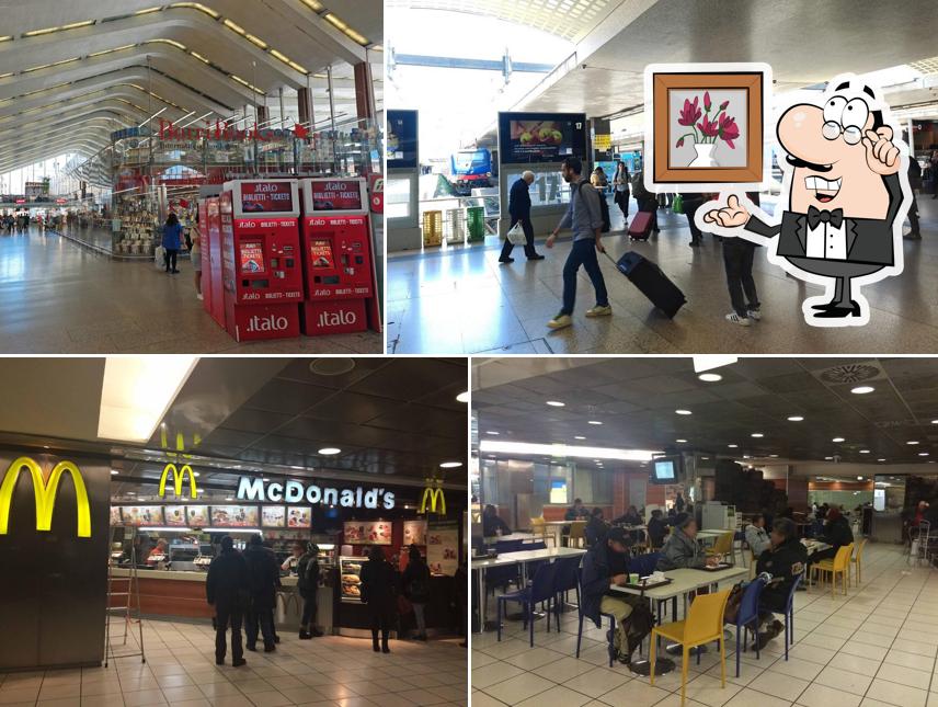 Gli interni di McDonald